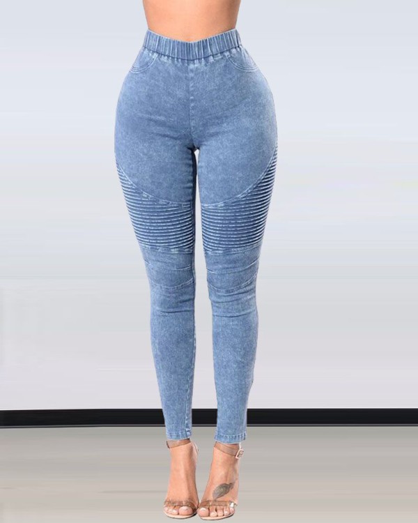 High Waist Butt Lift Skinny Jeans