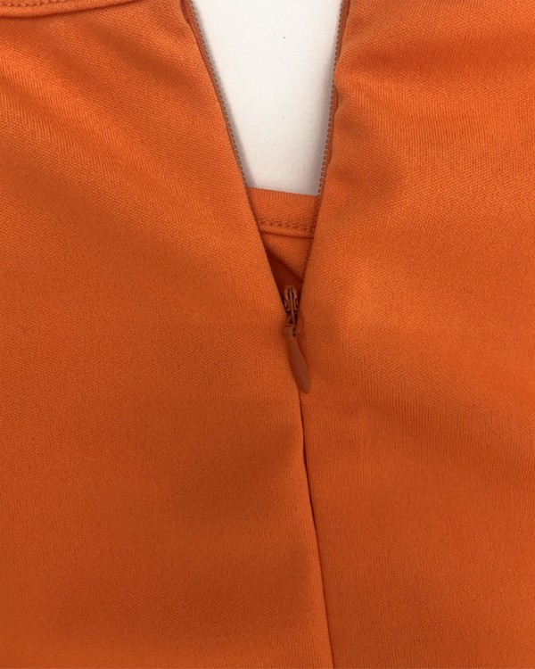 Cutout Front Long Sleeve Jumpsuit